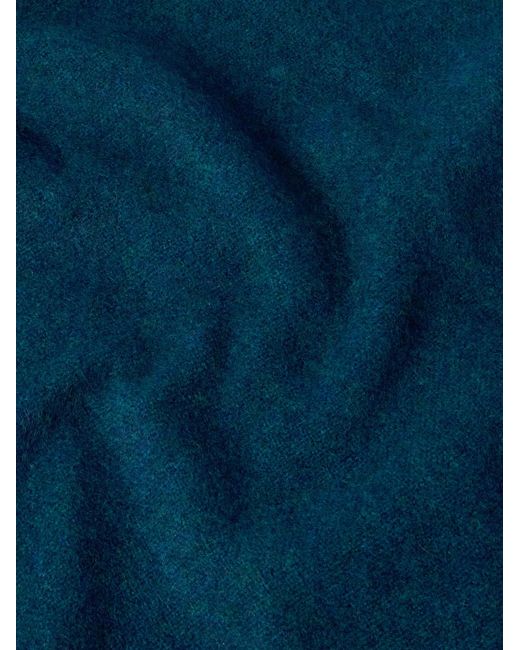 The Elder Statesman Blue Cashmere Overshirt for men