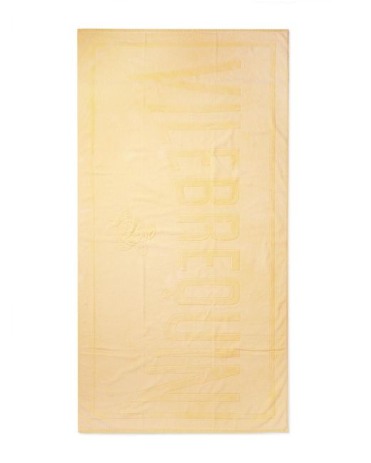 Vilebrequin Yellow Cotton-terry Jacquard Beach Towel for men