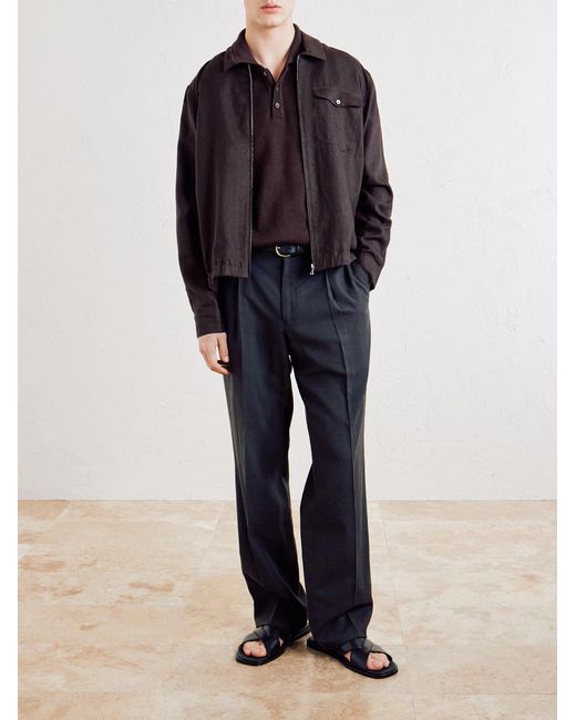 Mr P. Brown Linen Jacket for men