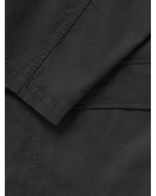 mfpen Black Article Cotton And Tencel Lyocell-Blend Twill Jacket for men