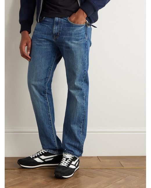 Tom Ford Black Mesh And Leather-Trimmed Suede Sneakers for men