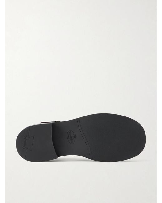 Church's Brown Fisherman Winter Waxed Suede Sandals for men