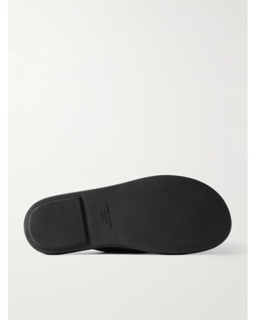 Sandali in pelle Estens di Officine Creative in Black da Uomo