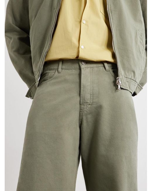 Mr P. Green Edward Straight-Leg Linen Trousers for men