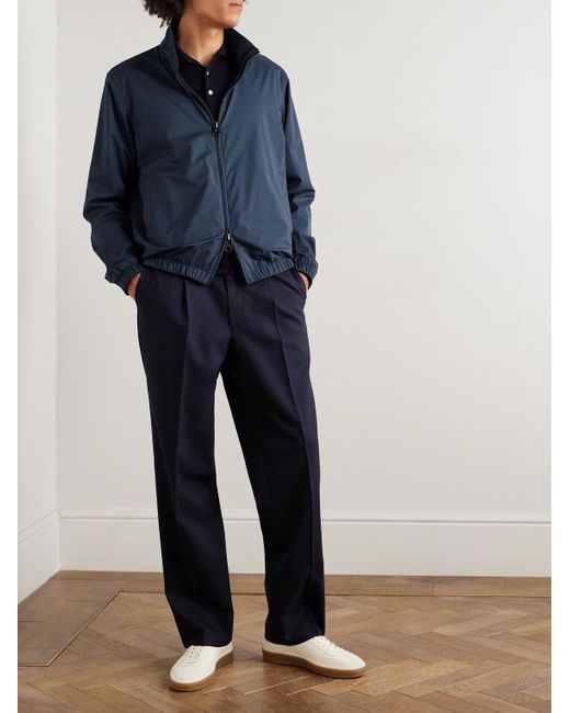 Blouson Reversibile di Loro Piana in Blue da Uomo