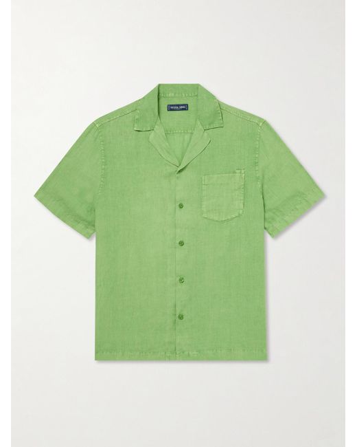 Camicia di Frescobol Carioca in Green da Uomo