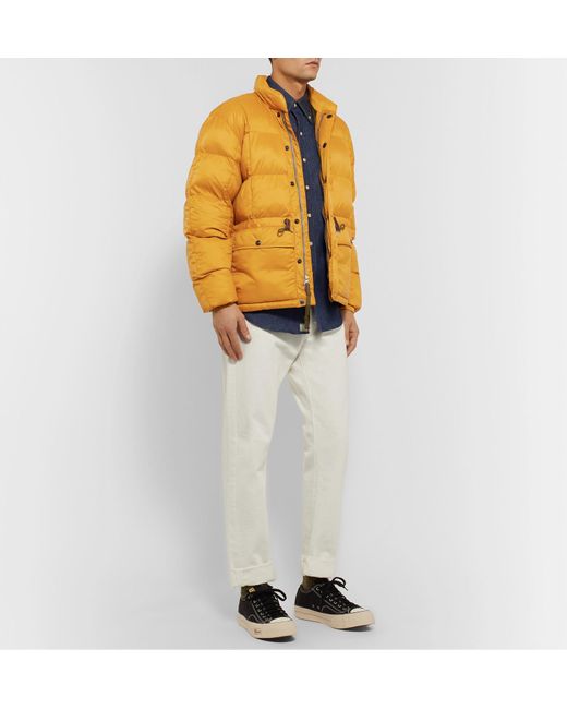 RRL Synthetic Quilted Padded Nylon 