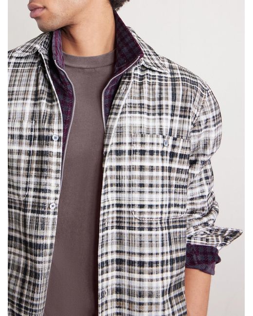 Our Legacy Purple Box Cotton-jersey T-shirt for men