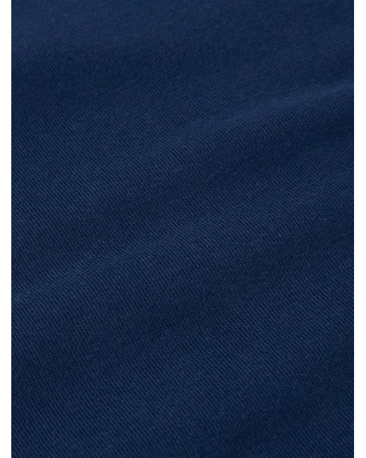 The Elder Statesman Daily Kapuzenpullover aus einer Baumwoll-Kaschmirmischung in Blue für Herren