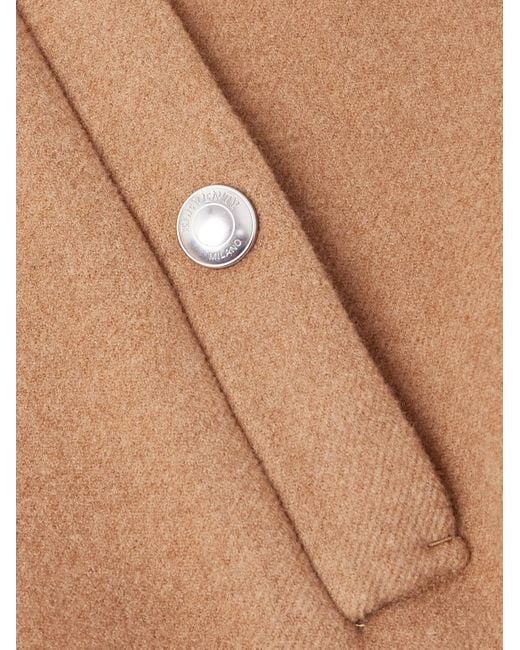 Eleventy Natural Wool-Felt Bomber Jacket for men