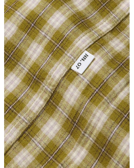 NN07 Metallic Deon 5465 Organic Cotton-Flannel Shirt for men