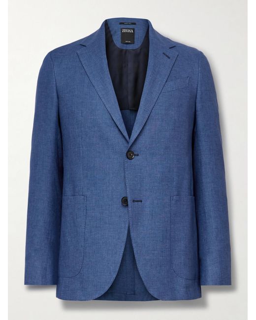 Giacca di Zegna in Blue da Uomo