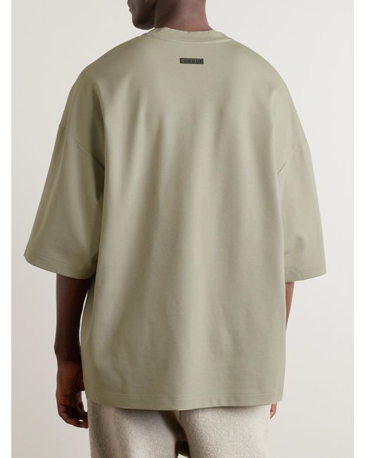 Fear Of God Natural Milano Oversized Jersey T-shirt for men