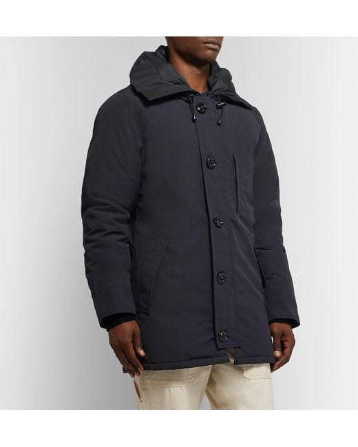 chateau shell hooded down parka