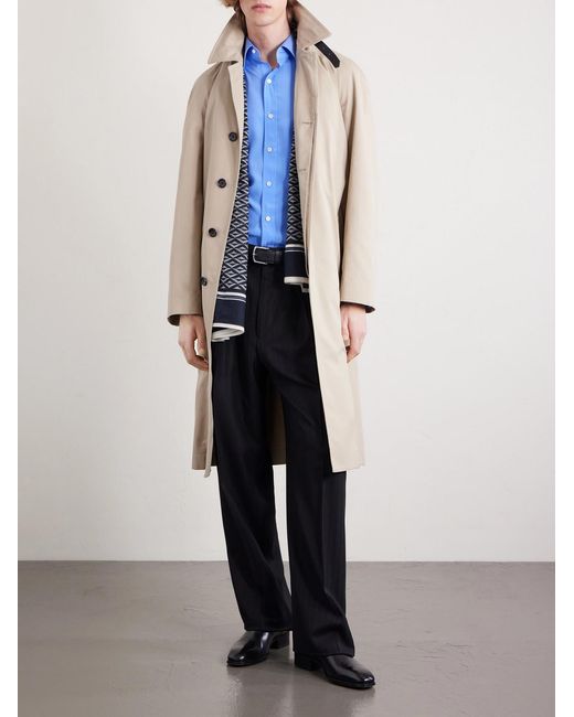 Tom Ford Blue Silk-charmeuse Shirt for men