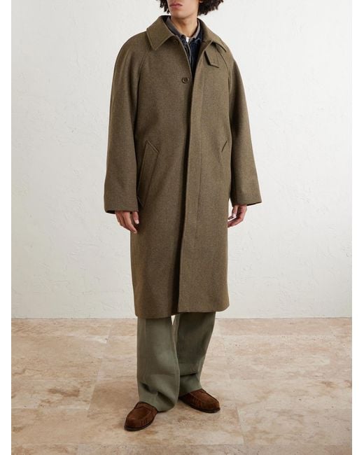 A.P.C. Natural Wool Coat for men