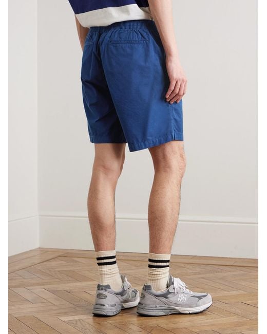 Polo Ralph Lauren Blue Straight-Leg Cotton Shorts for men