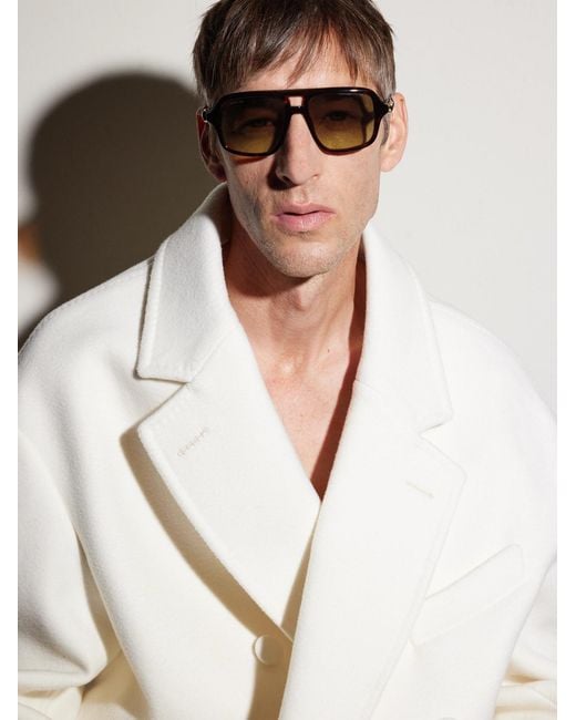 Gucci Multicolor Aviator-Style Horsebit-Embellished Acetate Glasses for men