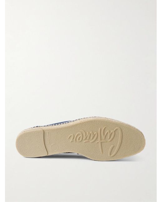 Castaner Blue Nacho Canvas Espadrilles for men