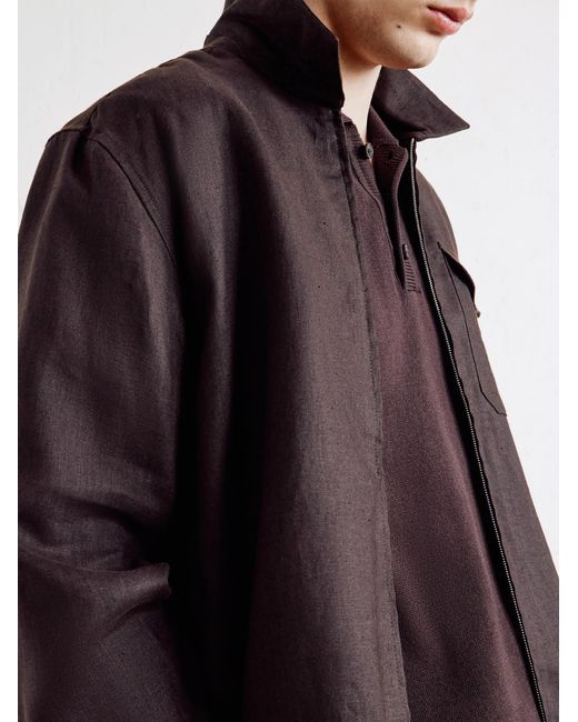Mr P. Brown Linen Jacket for men