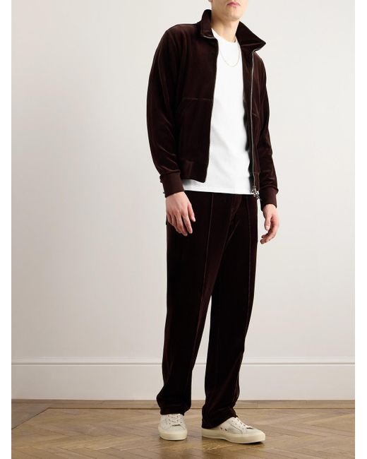 Tom Ford White Slim-Fit Cold-Dyed Cotton T-Shirt for men