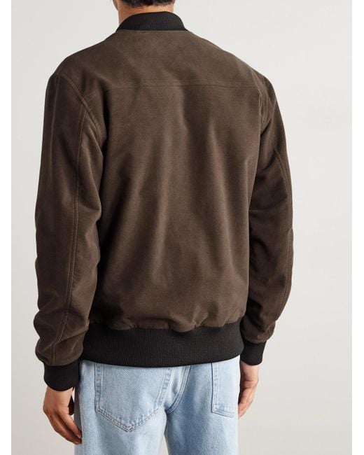 Private White V.c. Brown The Moleskine Cotton-Blend Jacket for men