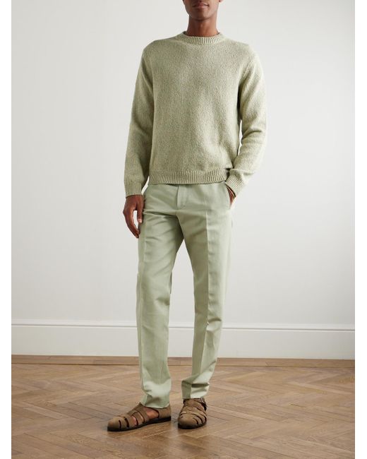 Loro Piana Natural Meina Cotton Sweater for men