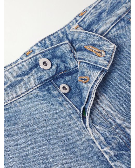 Bottega Veneta Blue Straight-Leg Jeans for men