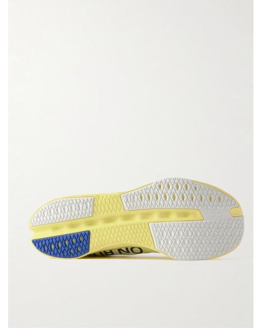 On Shoes Cloudsurfer Next Z5 Sneakers aus recyceltem Mesh mit Gummibesatz in Metallic für Herren