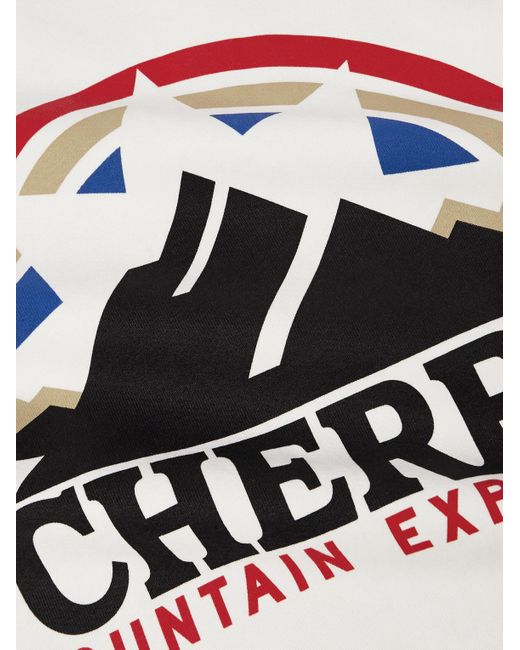 CHERRY LA White Mountain Expedition Logo-print Cotton-jersey Sweatshirt for men