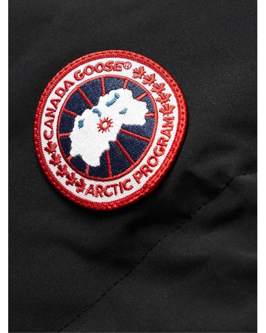 Canada Goose Black "Wyndham" Parka for men