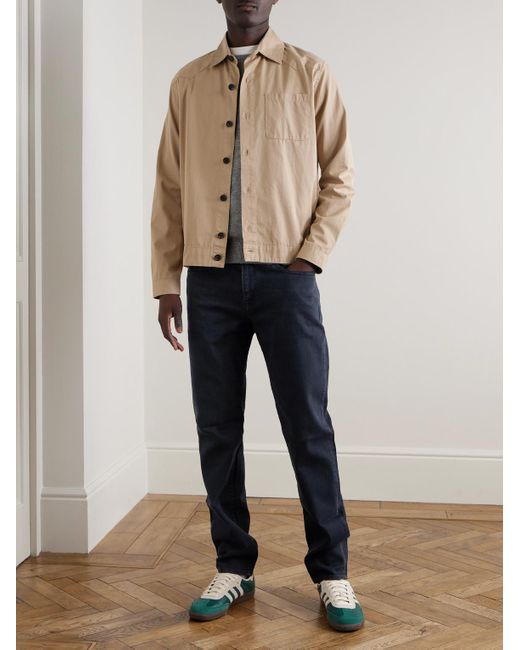 FRAME Blue L'Homme Slim-Fit Dry Denim Jeans for men
