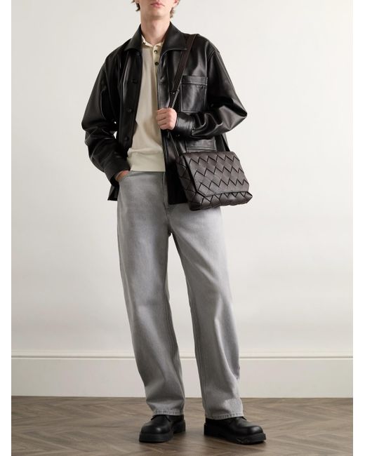 Bottega Veneta Natural Cashmere Polo Shirt for men