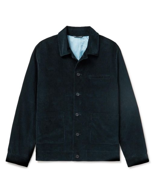 Richard James Blue Cotton-corduroy Chore Jacket for men
