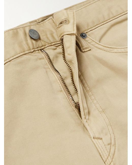 Polo Ralph Lauren Sullivan schmal und gerade geschnittene Hose aus einer Baumwollmischung in Natural für Herren