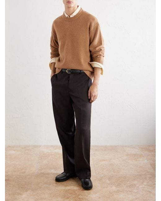 FRAME Brown Cashmere Sweater for men