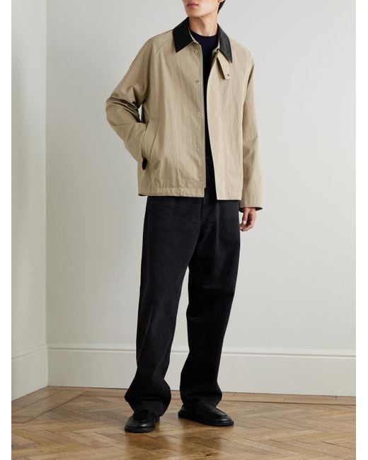 Overshirt di Studio Nicholson in Natural da Uomo