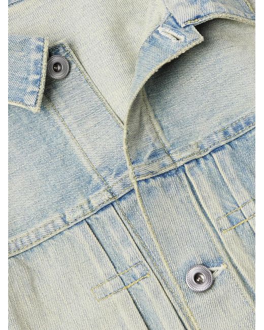 A.PRESSE Blue 1St Type Denim Jacket for men