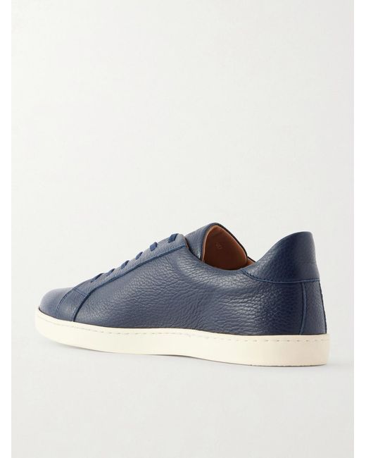 George Cleverley Blue Jack Iii Deerskin Sneakers for men