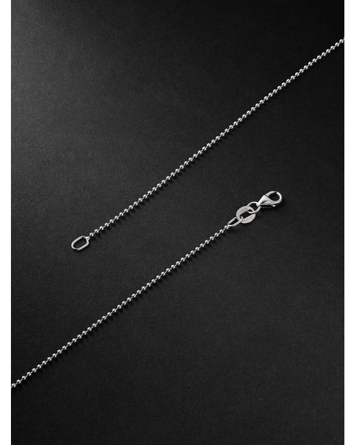 Eera Black Tokyo 18-Karat Diamond Pendant Necklace for men