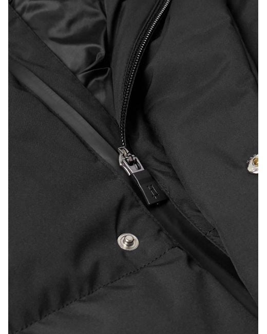 Piumino Stile Parka Slim-Fit di Herno in Black da Uomo