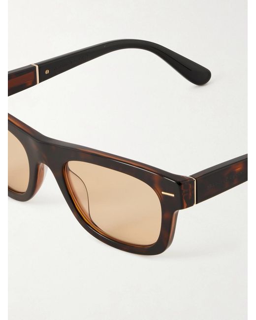 Brunello Cucinelli Natural Square-frame Acetate Sunglasses for men