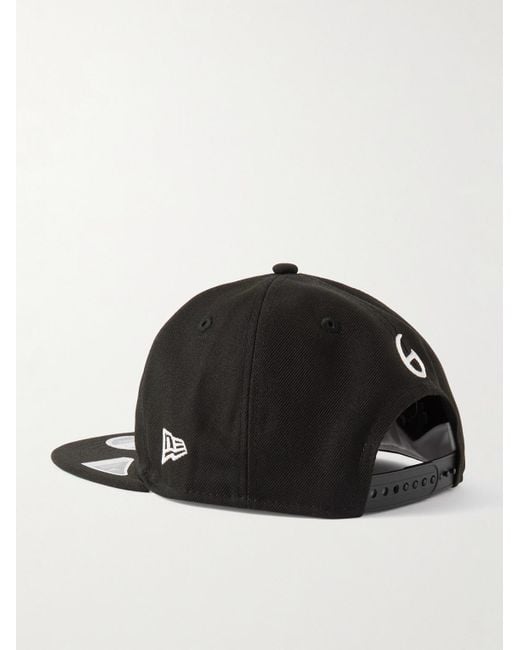 SAINT Mxxxxxx Black New Era Logo-embroidered Twill Baseball Cap for men