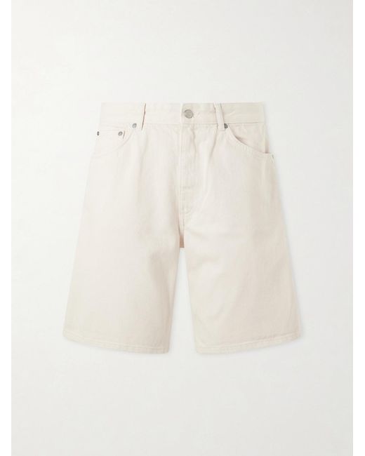 NN07 Natural Otis Straight-Leg Organic Denim Shorts for men