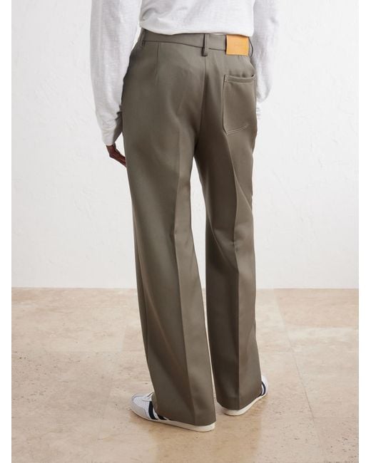 Second Layer Natural Zooty Straight-Leg Wool-Twill Suit Trousers for men