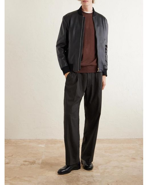 Massimo Alba Brown Cashmere Sweater for men