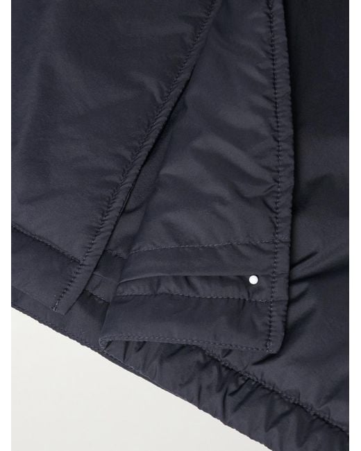 Herno Blue Padded Shell Jacket for men