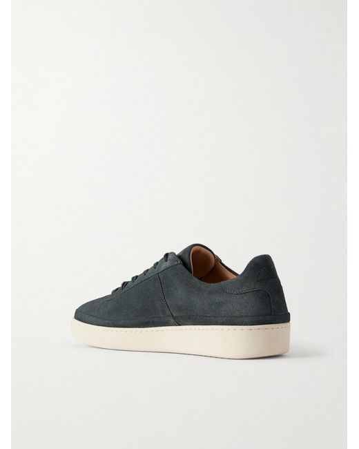 Mulo Blue Suede Sneakers for men