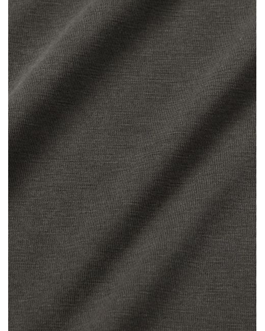 CDLP Black Lyocell And Pima Cotton-Blend Jersey T-Shirt for men