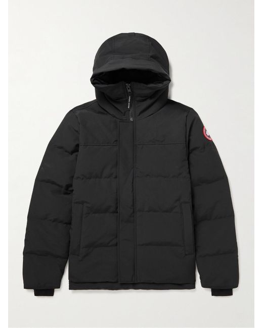 Canada Goose Black "Wyndham" Parka for men